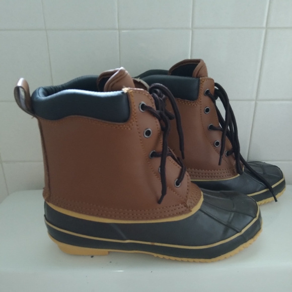 Womens size 8 thermolite brown duck boots - Picture 5 of 9
